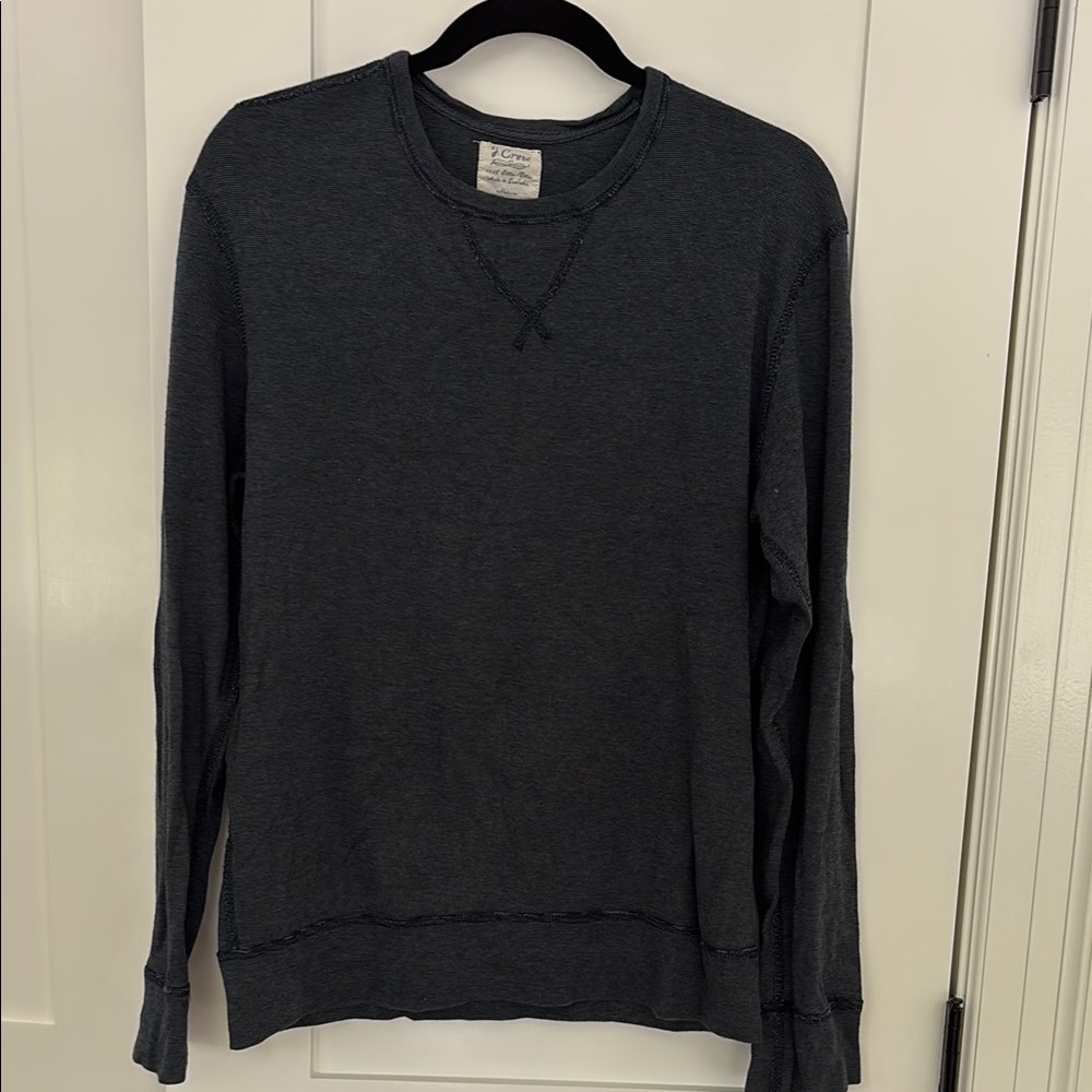 J. Crew Charcoal Crewneck Pullover
